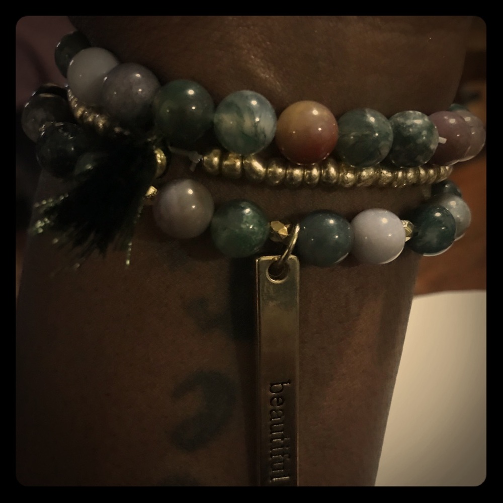 Custom Beaded Charm Bracelets - image 1